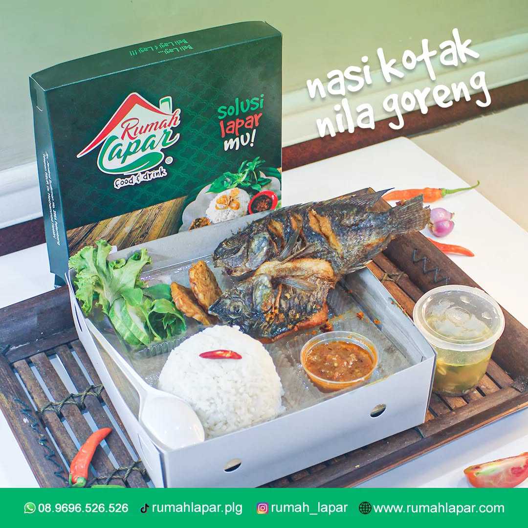 Nasi Kotak Nila Goreng